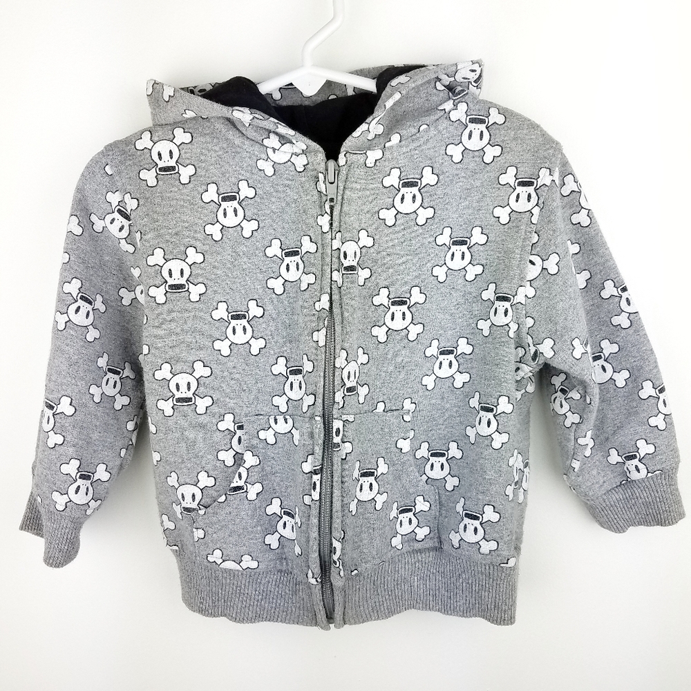 Childs Paul Frank Skull Hoodie sz. 24M